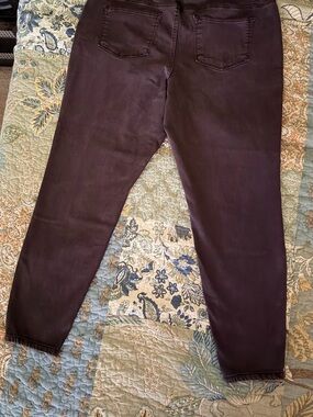 Maurices Skinny Jeans Jeggings in Dark Brown High-Rise XL Short NWOT